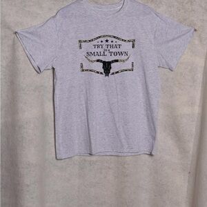 Jason Aldean Front and Back print t shirt NWOT size XL